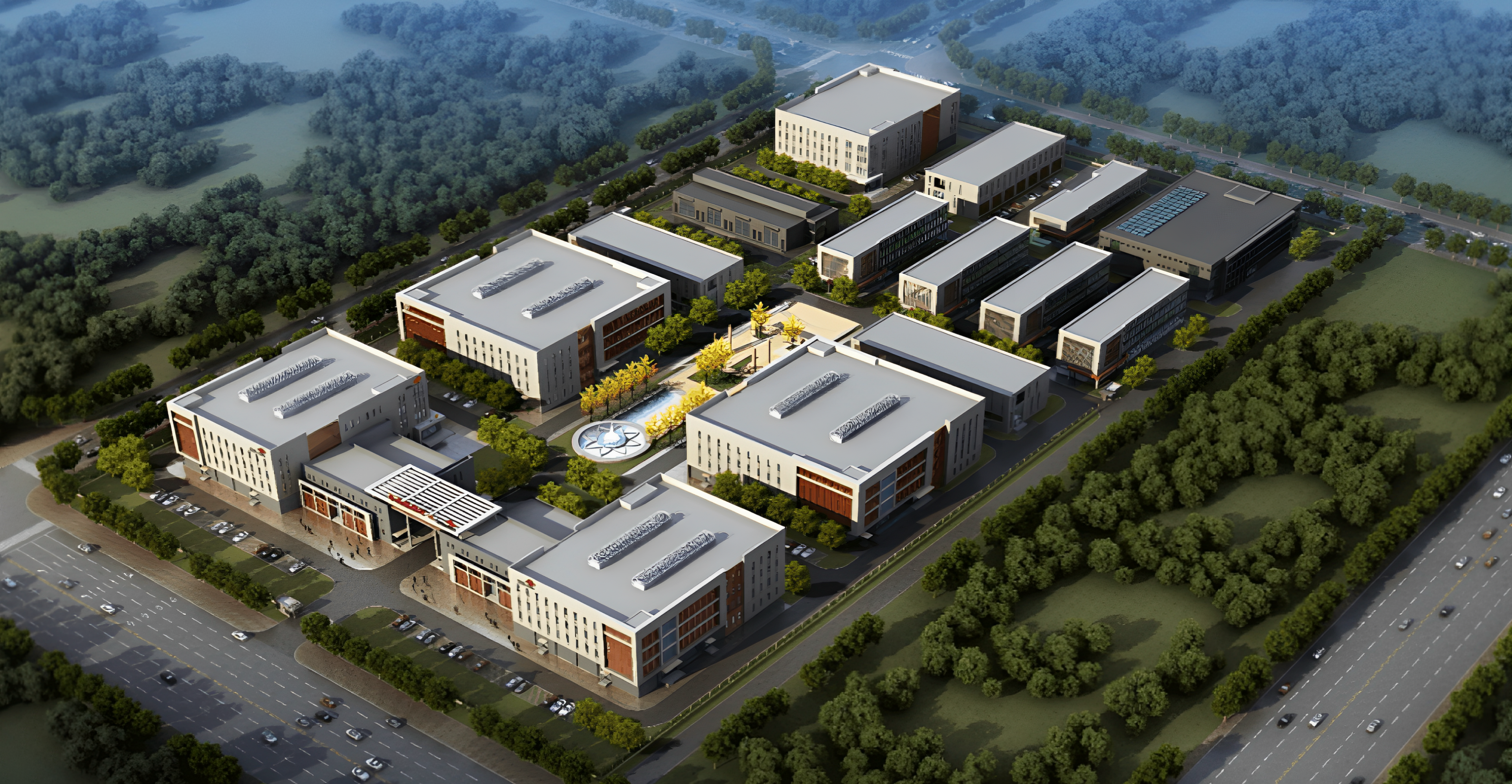 鲁南大数据中心二期规划图